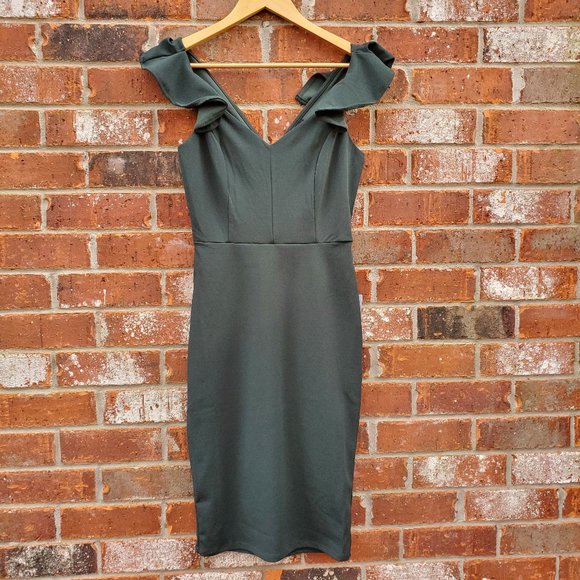 max + ash Dresses & Skirts - 🆕️ Max + Ash Dark Green Dress Sz M